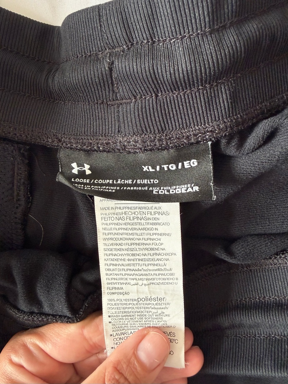 Under Armour Black Performance Sweatpants - Picture 2 of 2